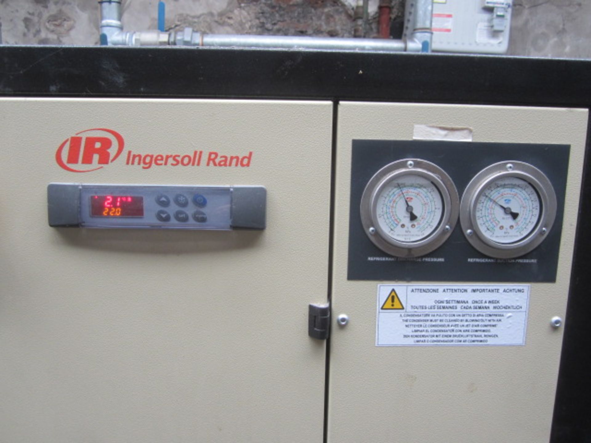 Ingersoll Rand D1300IN-A refrigerant dryer, serial no. 12M-011943 (2012) - Image 3 of 6