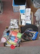 Miscellaneous lot including air gauges, PCL are regulators, abrasive cutting discs, polishing pads