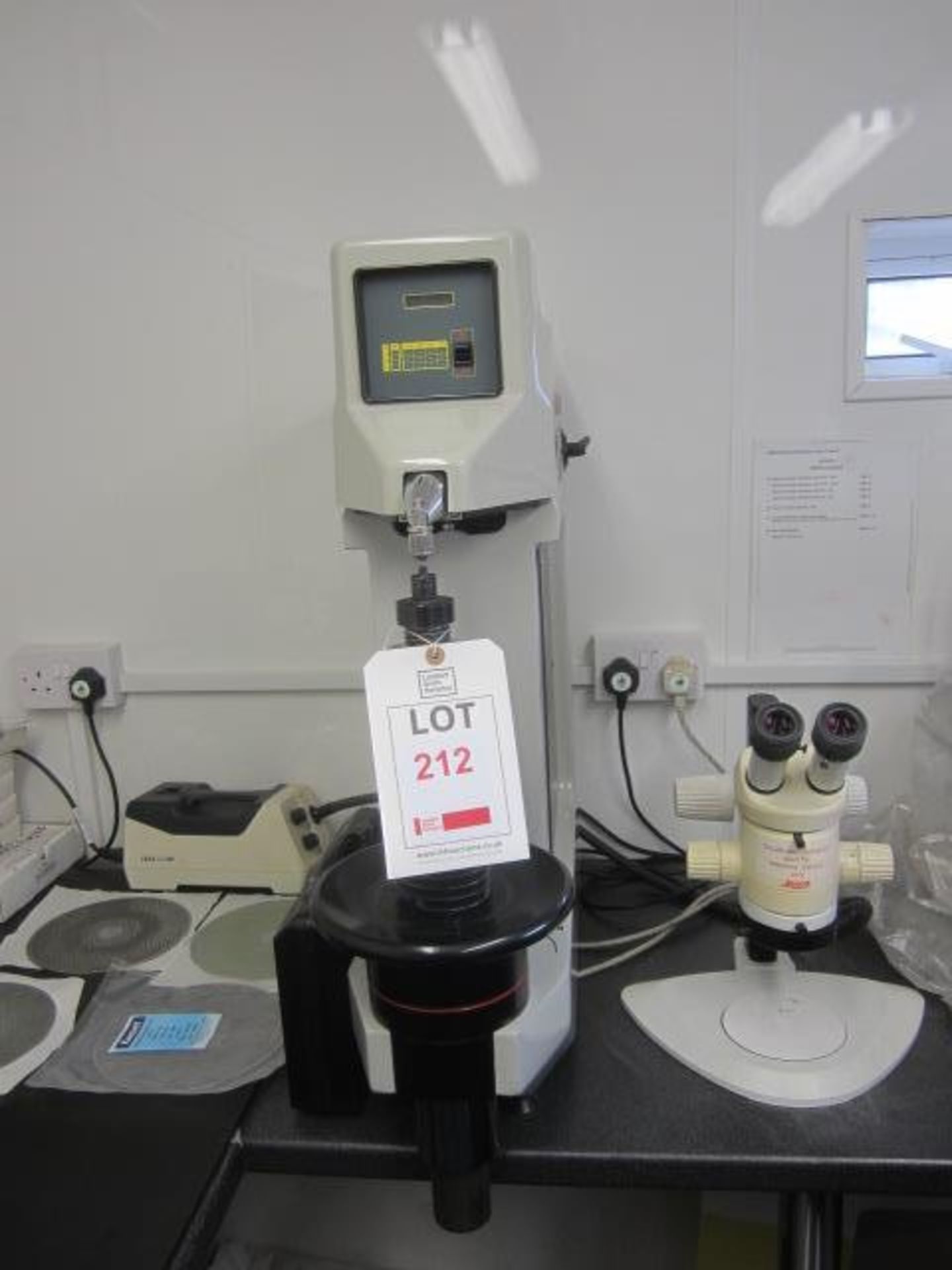 Zwick Roell ZHR hardness testing machine, machine type 4045AK, serial no. 124480 (2012)