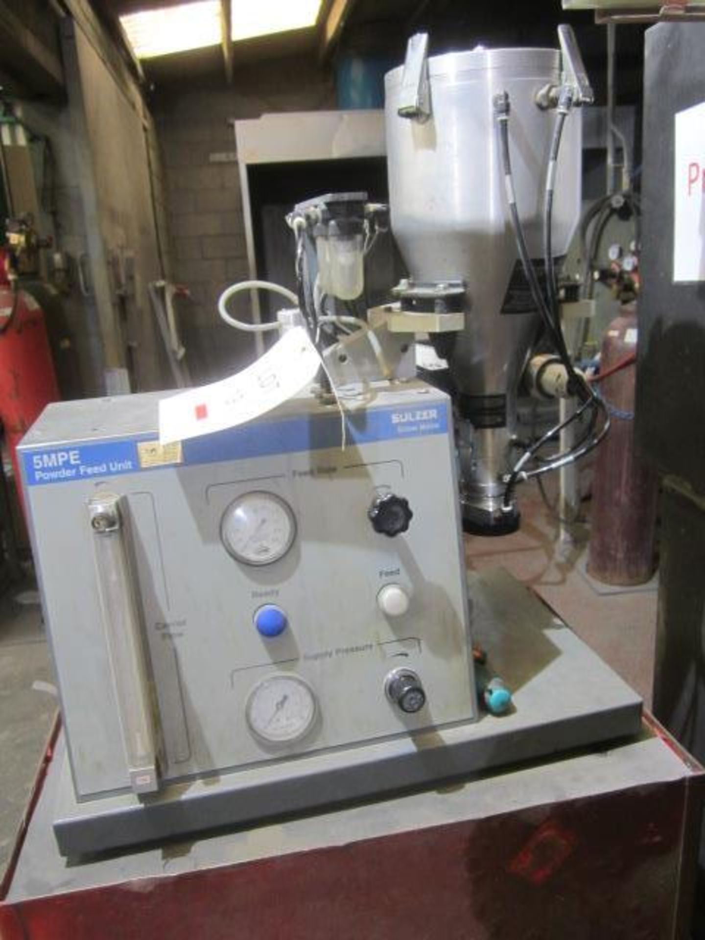 Sulzer Metco 5MPE powder feed unit, serial no. D5MPE111227-2 (2012) Please note: Acceptance of the - Image 2 of 5