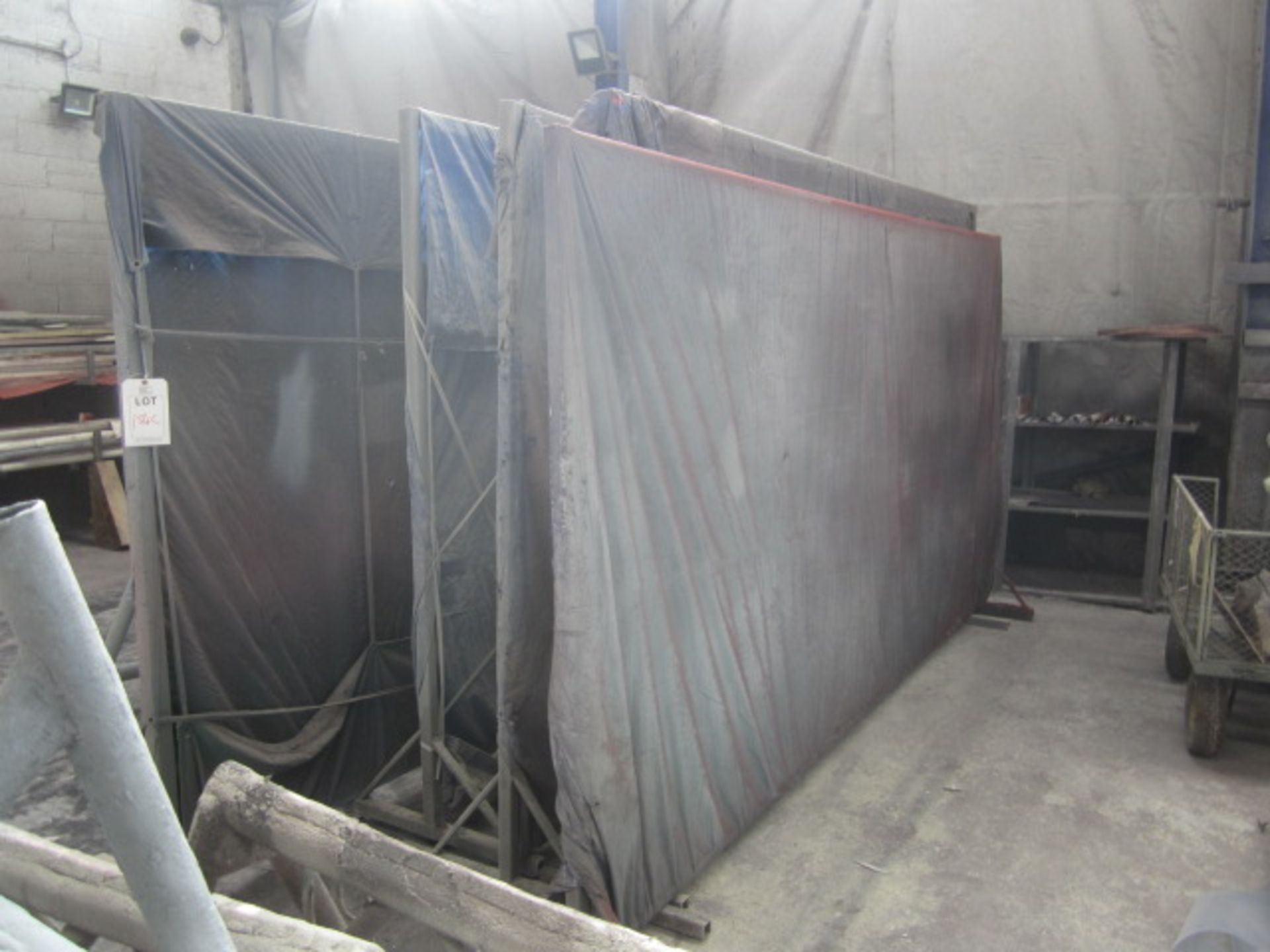 Quantity of metal frame screens