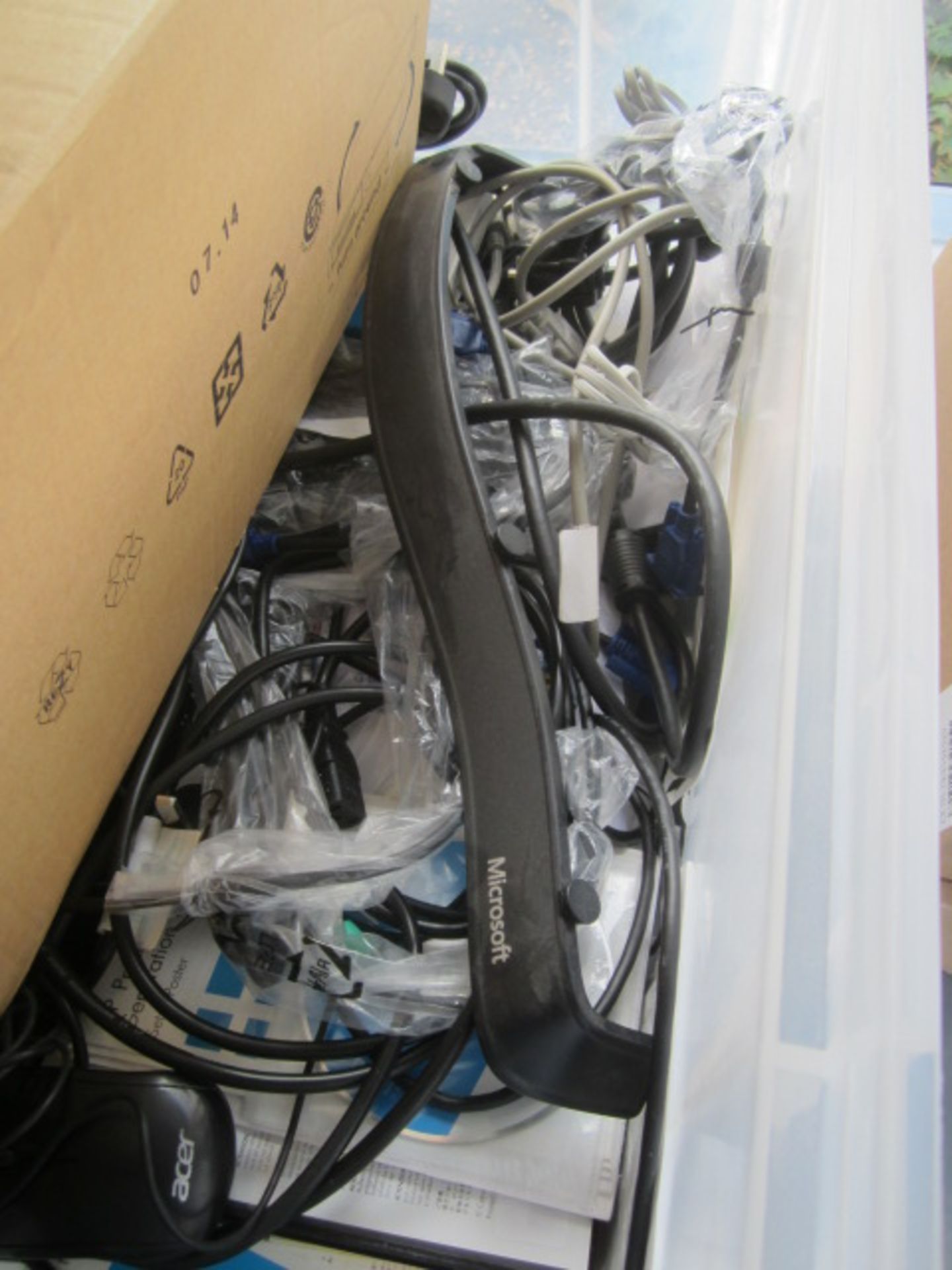 Quantity of various IT including keyboards, mice, computer cables etc. - Image 3 of 4