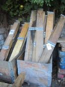 Quantity of foldable timber pallet sides
