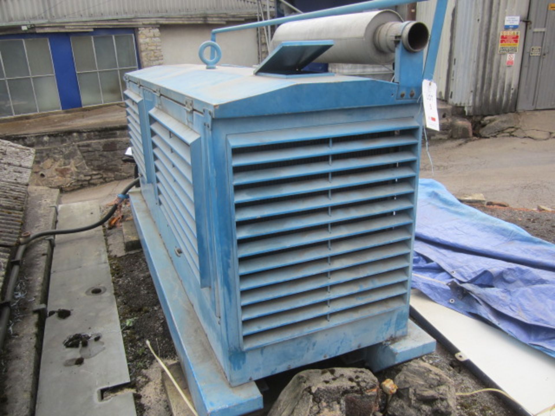 Countryman BTFHSC 100 stand by generator, skid mounted, Generator No. 2521 110, Engine No. 122460, - Image 3 of 7