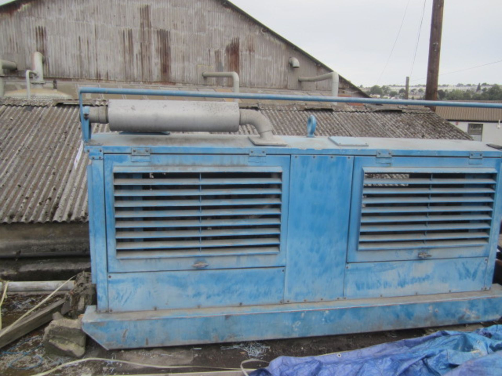 Countryman BTFHSC 100 stand by generator, skid mounted, Generator No. 2521 110, Engine No. 122460, - Image 2 of 7
