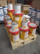 Pallet of Jotum paint, as lotted