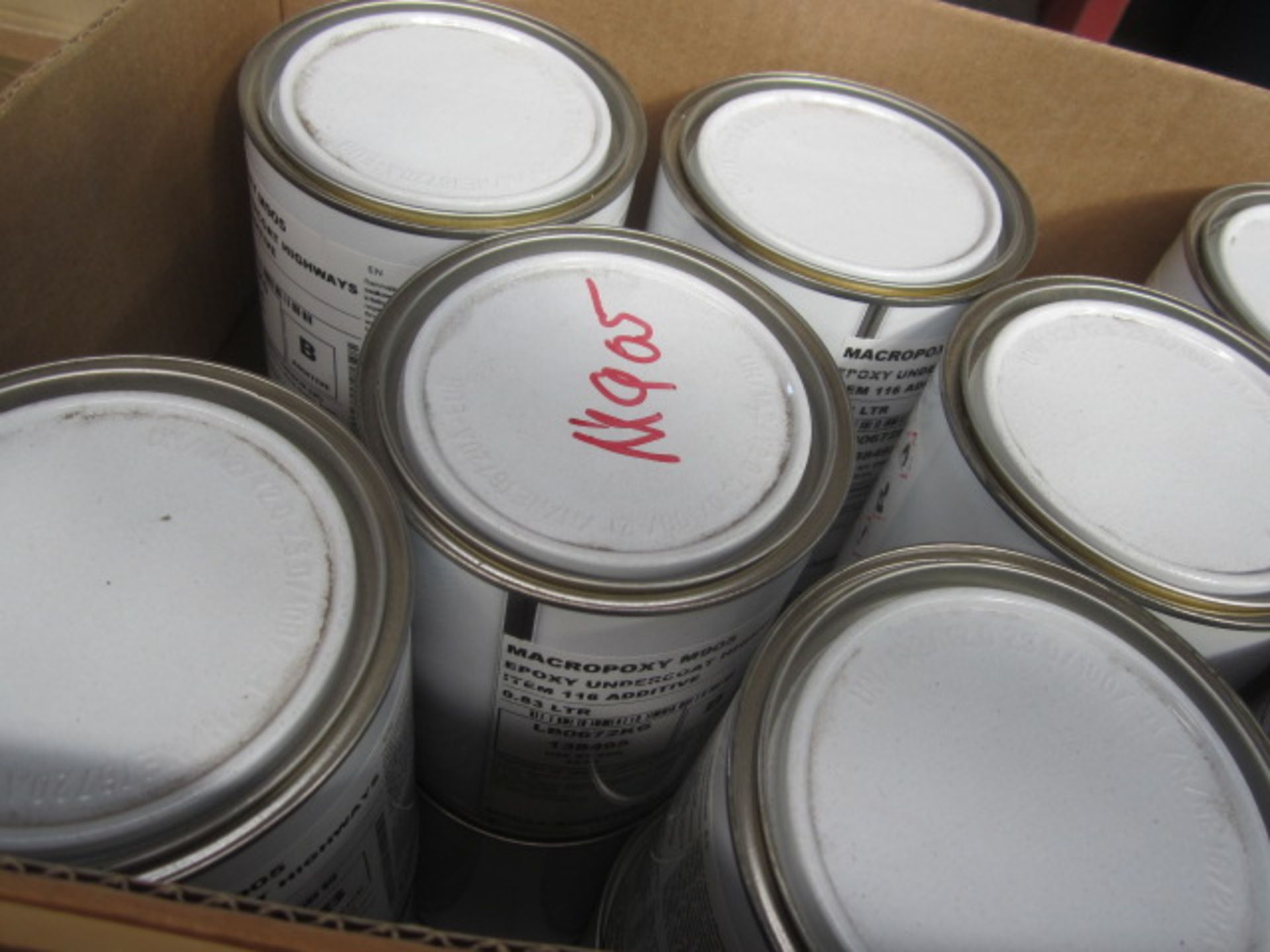 Pallet of assorted epoxy under coat, epoxy base etc. - Image 3 of 6