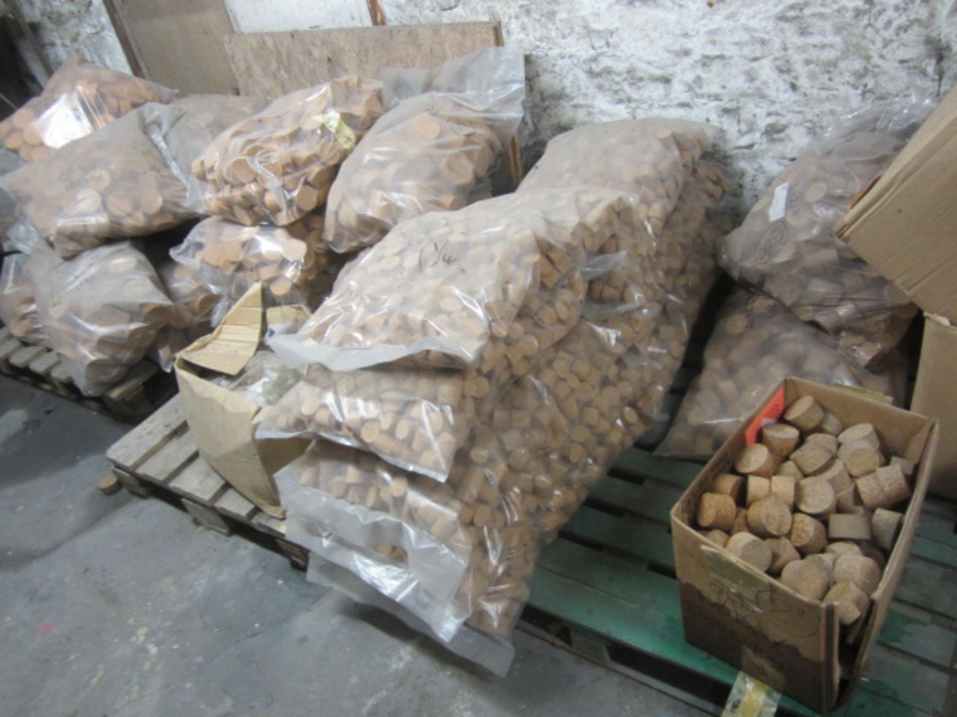 Contents of store to include assorted bags of corks, plastic caps, assorted hosing - Image 2 of 6