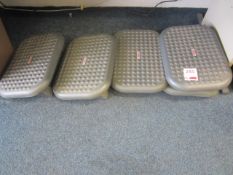 Quantity of Rubbermaid foot rests