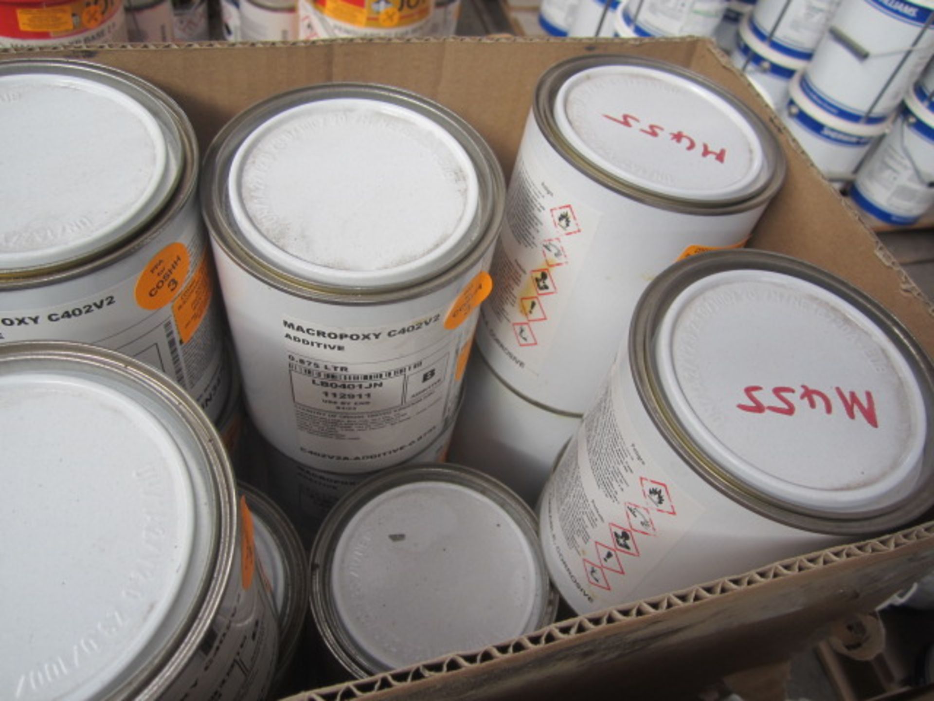 Pallet of assorted epoxy under coat, epoxy base etc. - Image 4 of 6