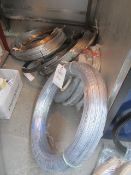 Quantity of assorted wire including Metro nickel, Aluminium/Bronze, Aluminium, Phos Bronze, Zinc,