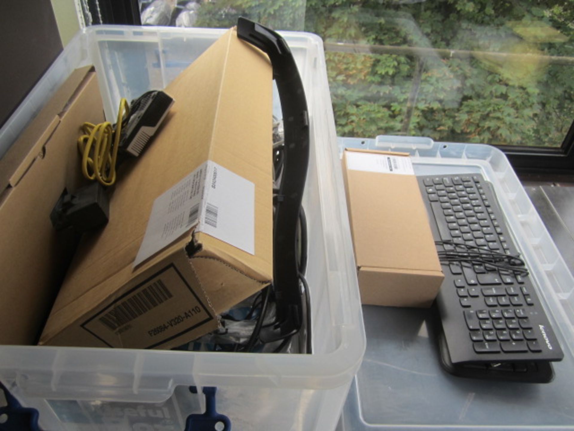 Quantity of various IT including keyboards, mice, computer cables etc.