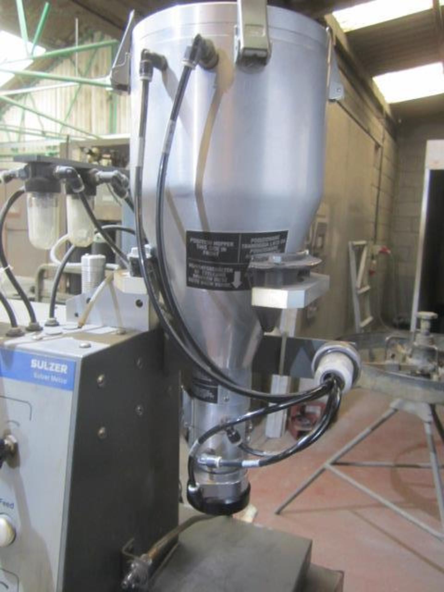Sulzer Metco 5MPE powder feed unit, serial no. D5MPE111227-2 (2012) Please note: Acceptance of the - Image 4 of 5
