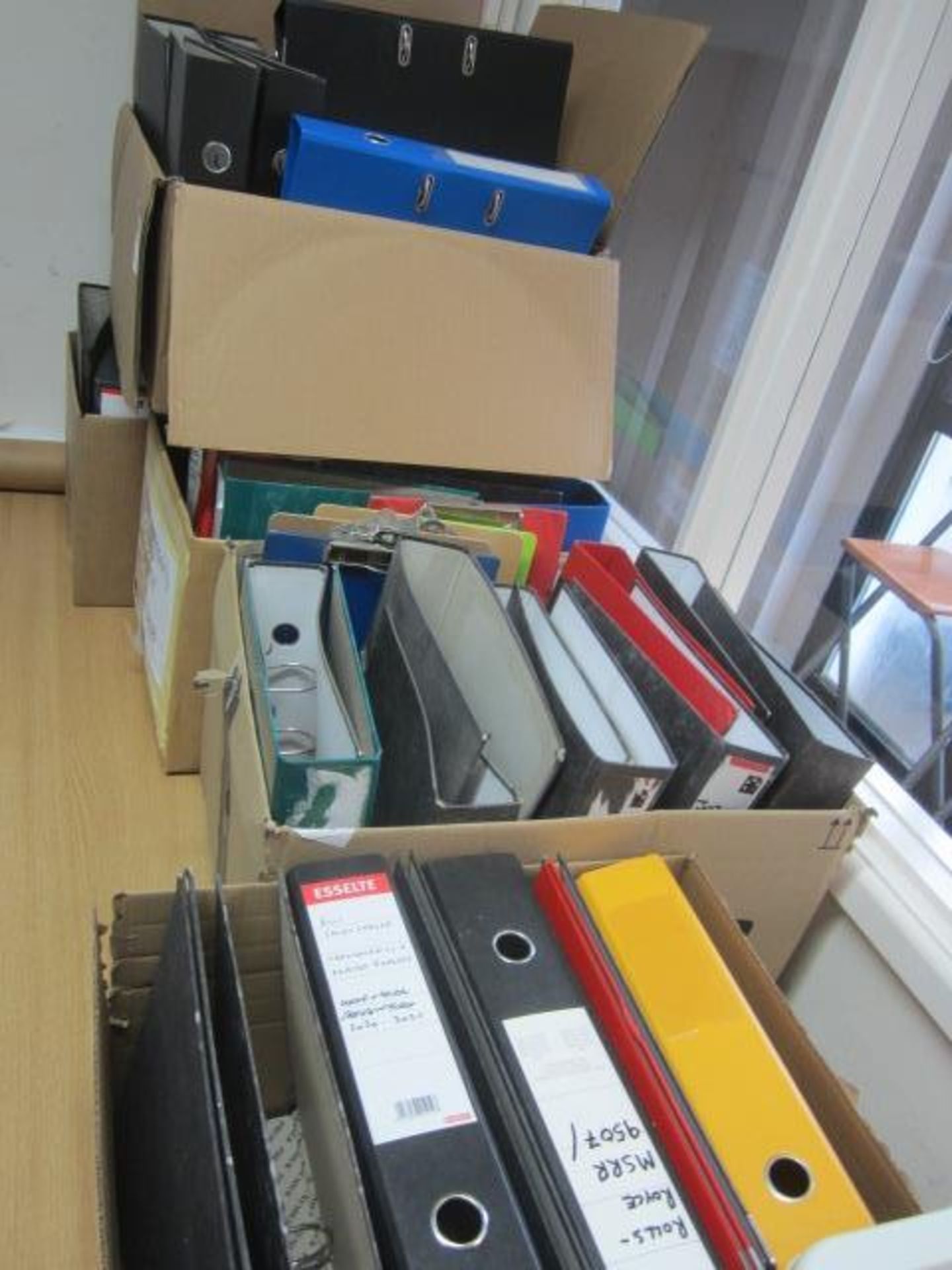 Quantity of assorted office sundries including rulers, electric stapler, calculators, hole - Image 10 of 10
