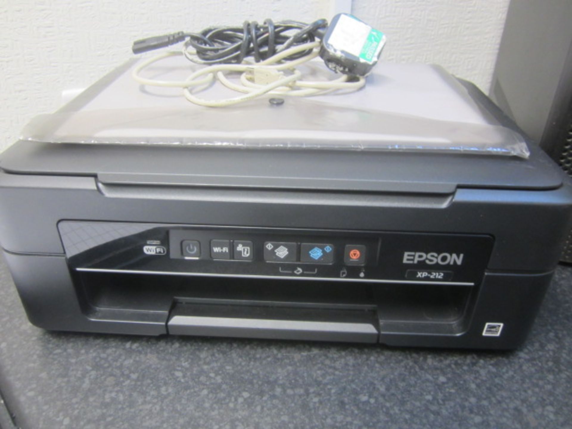 Fujitsu computer tower and Epson XP-212 printer - Image 2 of 2