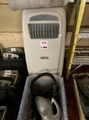 Esa air conditioning unit and small hand held vacuum