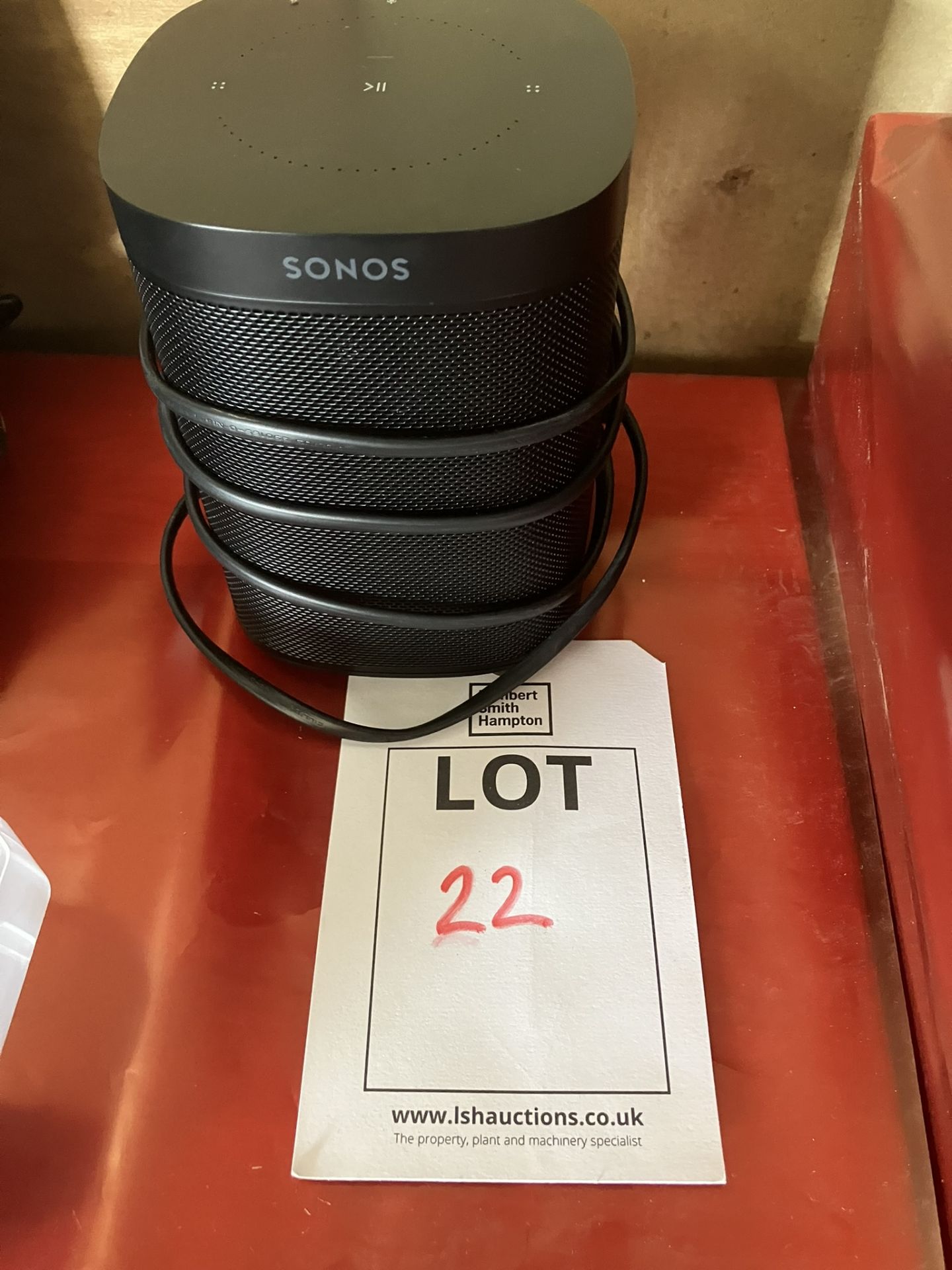 Sonos One speaker Gen2, model 518, serial no. A2012007CP