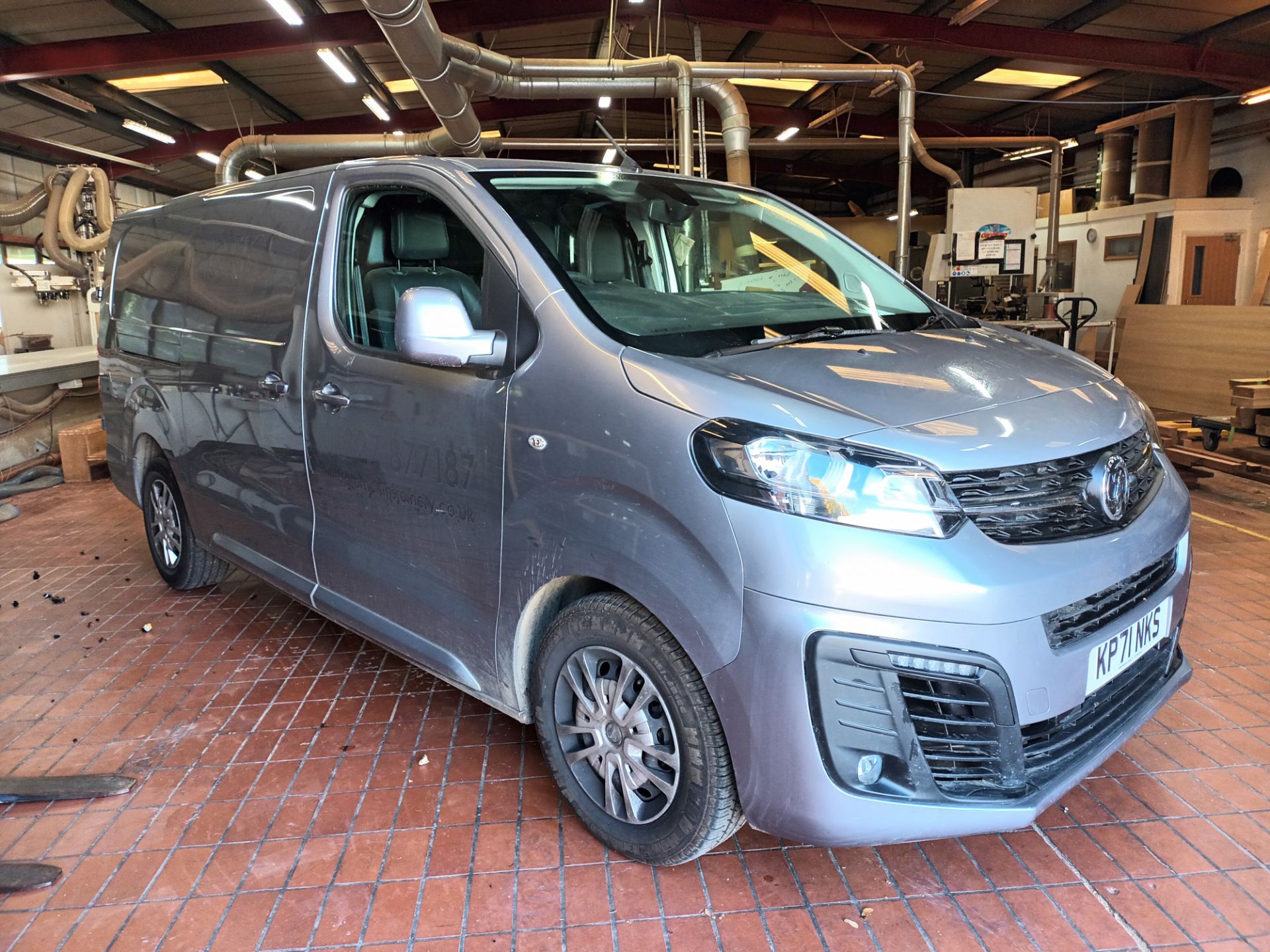 Vauxhall Vivaro L2 Diesel 3100 2.0d 120ps Sportive H1 Van (2019 -) registration plate KP71 NKS,