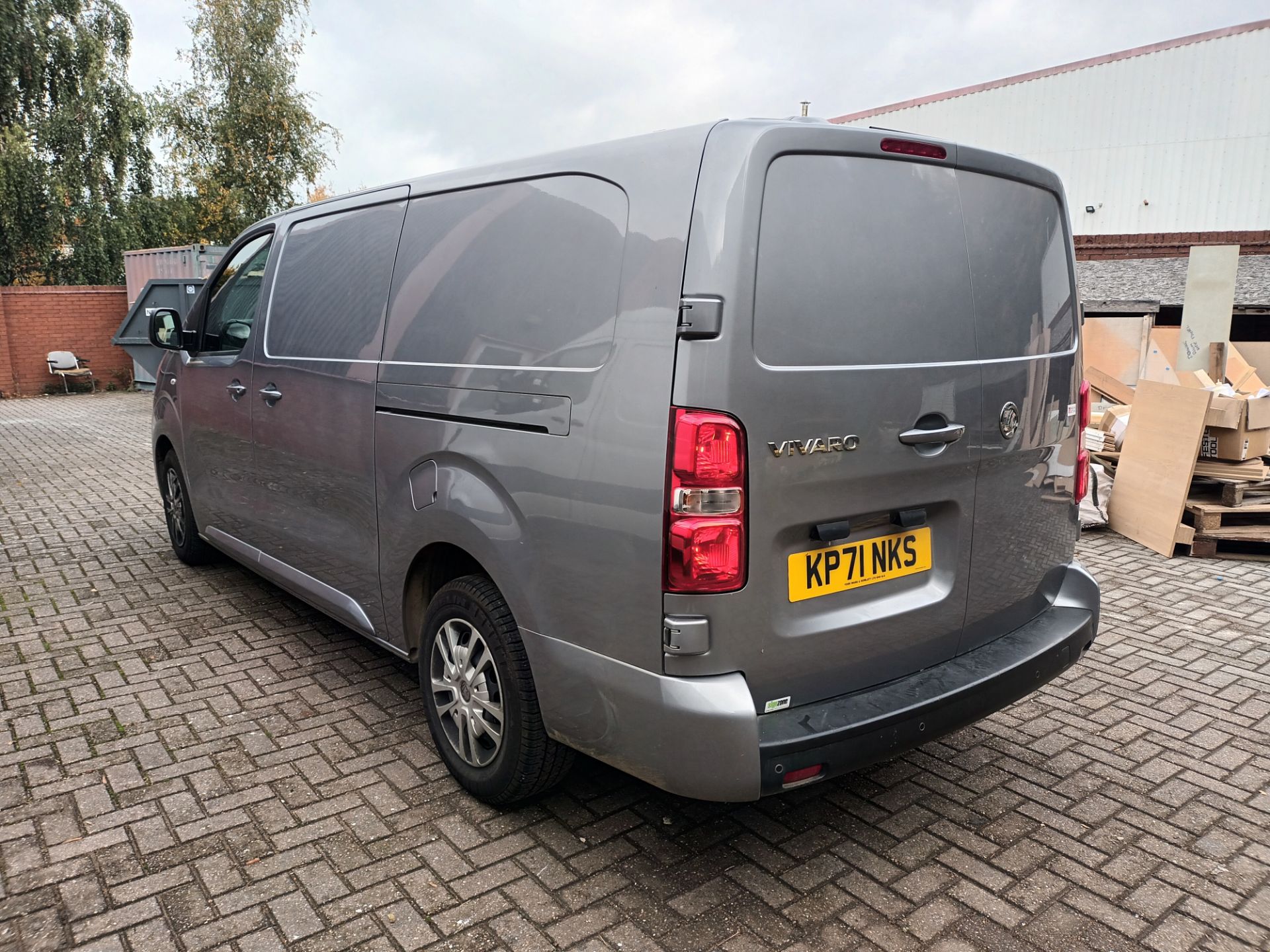 Vauxhall Vivaro L2 Diesel 3100 2.0d 120ps Sportive H1 Van (2019 -) registration plate KP71 NKS, - Image 9 of 10