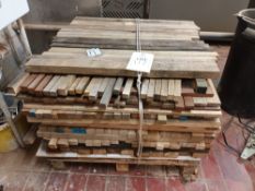Pallet of wood offcuts