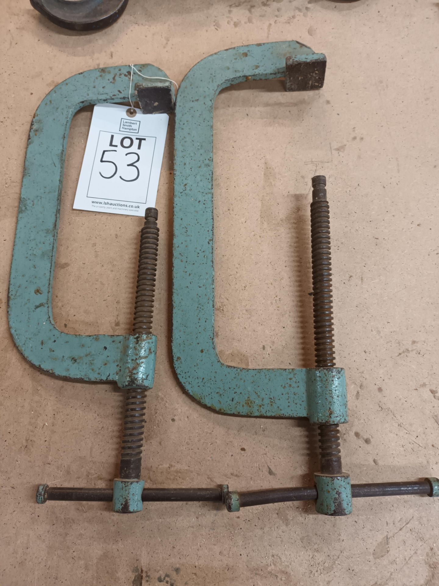 2 large G-clamps