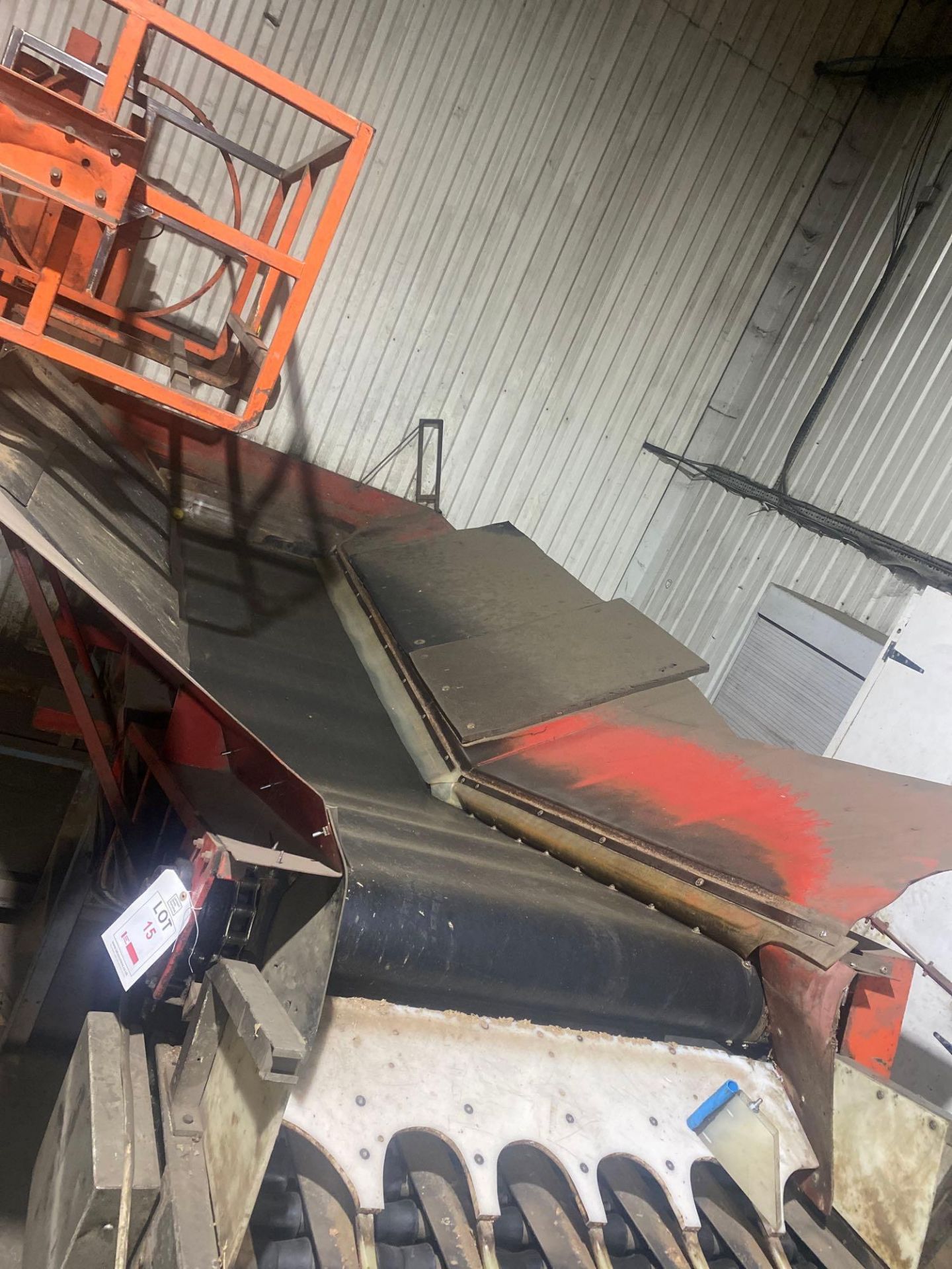 Downs box tipper and boat infeed conveyor - Image 2 of 6