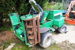 Ransomes Textron Parkway 2250 plus ride-on triple deck flail mower, lawn tyres, registration WX51