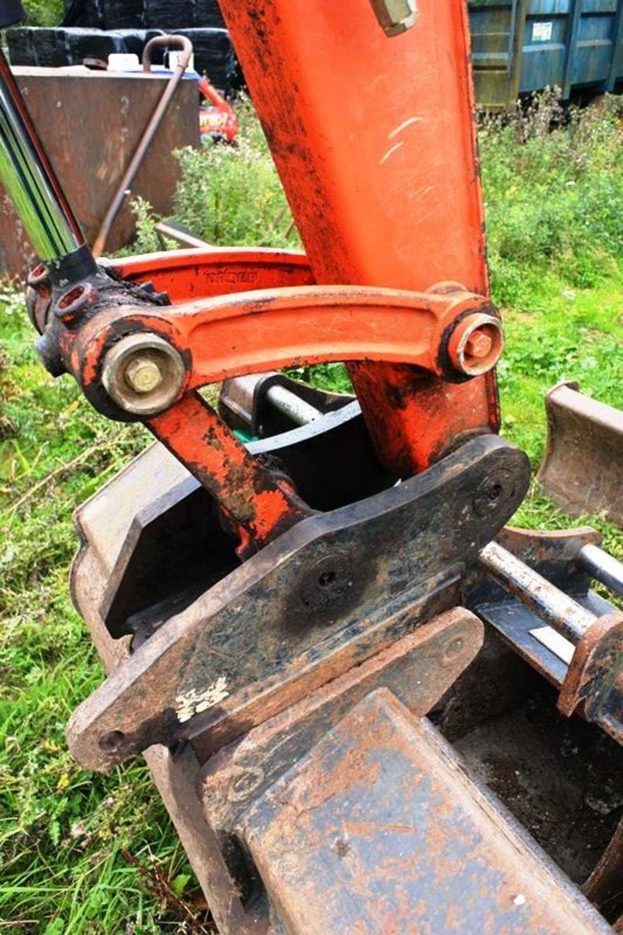 Kubota U48-4 rubber tracked 5 ton digger/mini excavator, serial no. 53195 (2015), Product ID No. - Image 15 of 16