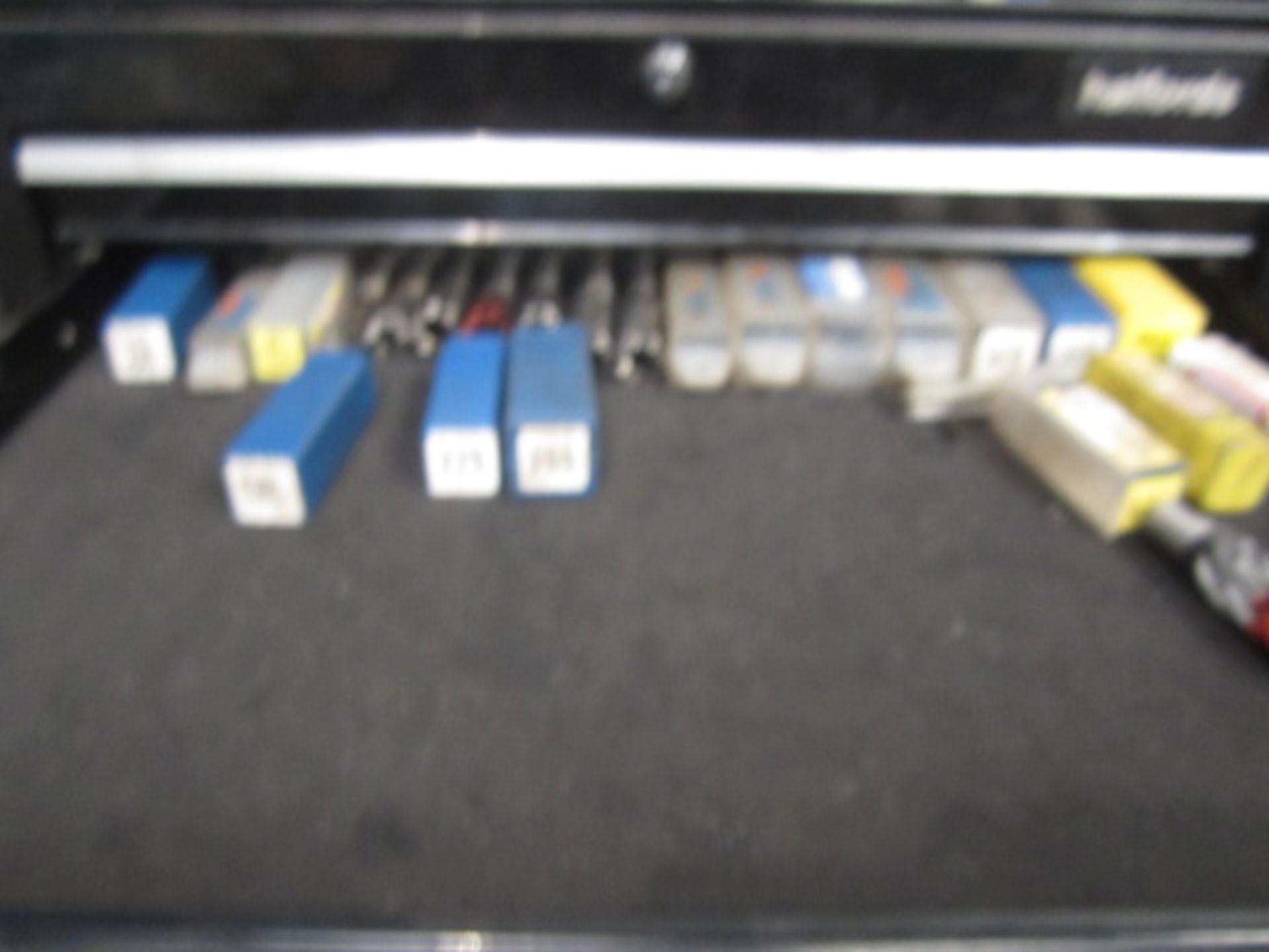 Halfords 13 drawer mobile tool chest with contents including assorted hand tools, cutters etc., as - Image 3 of 8
