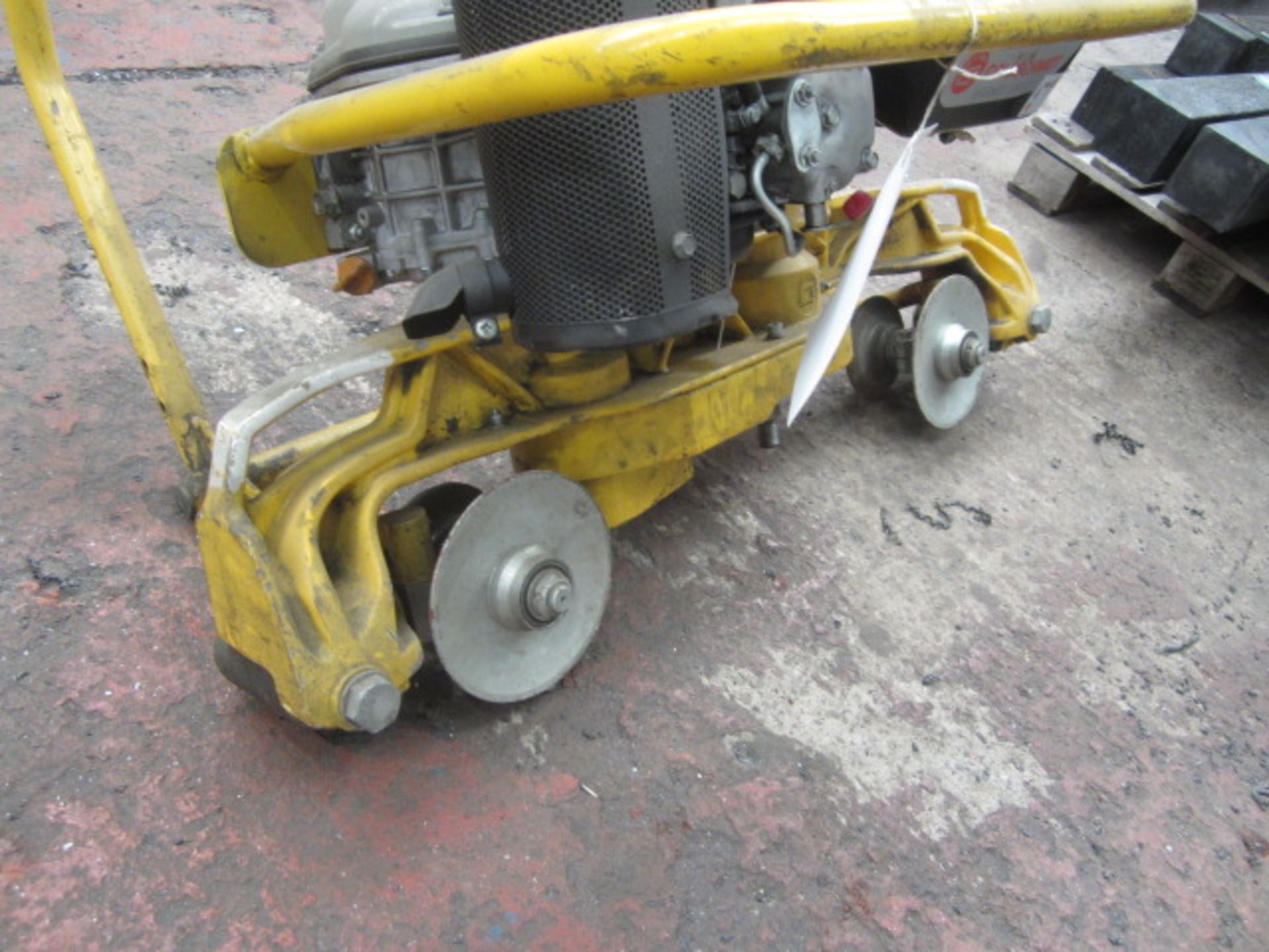 Goldschmidt Thermit Group profile rail grinder, model GP4000D, serial number 1630-2014 - Image 3 of 5