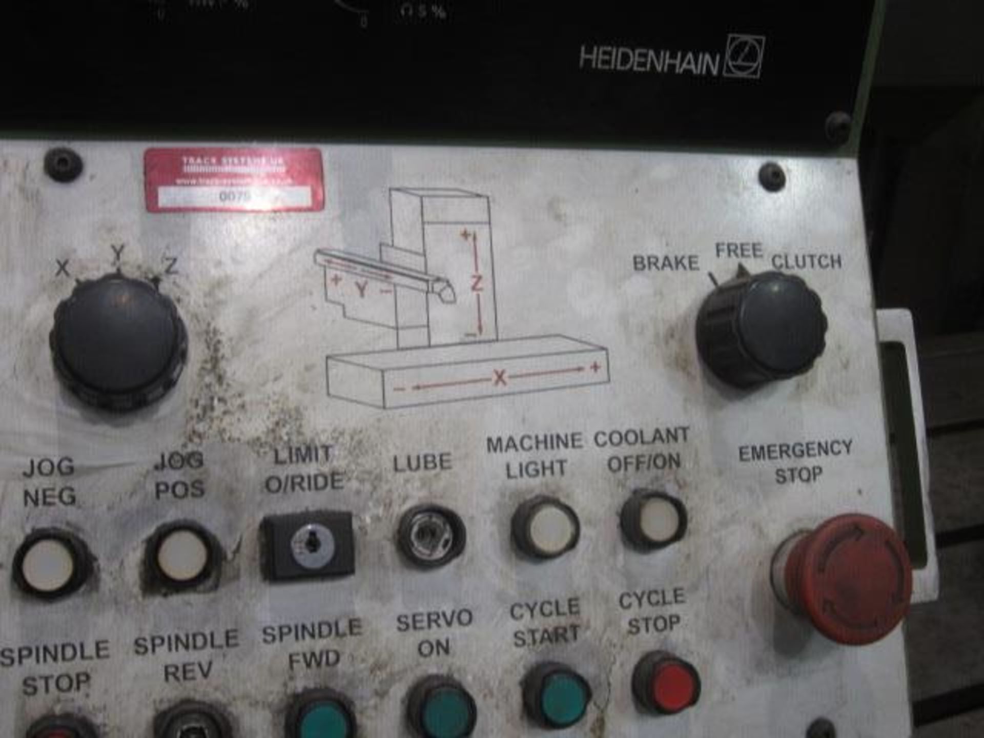 Butler Elgamill rotary head milling machine with rise & fall capacity, T-slotted table, table - Image 7 of 20