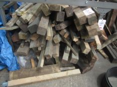 Quantity of assorted wood, as lotted - please refer to auction images