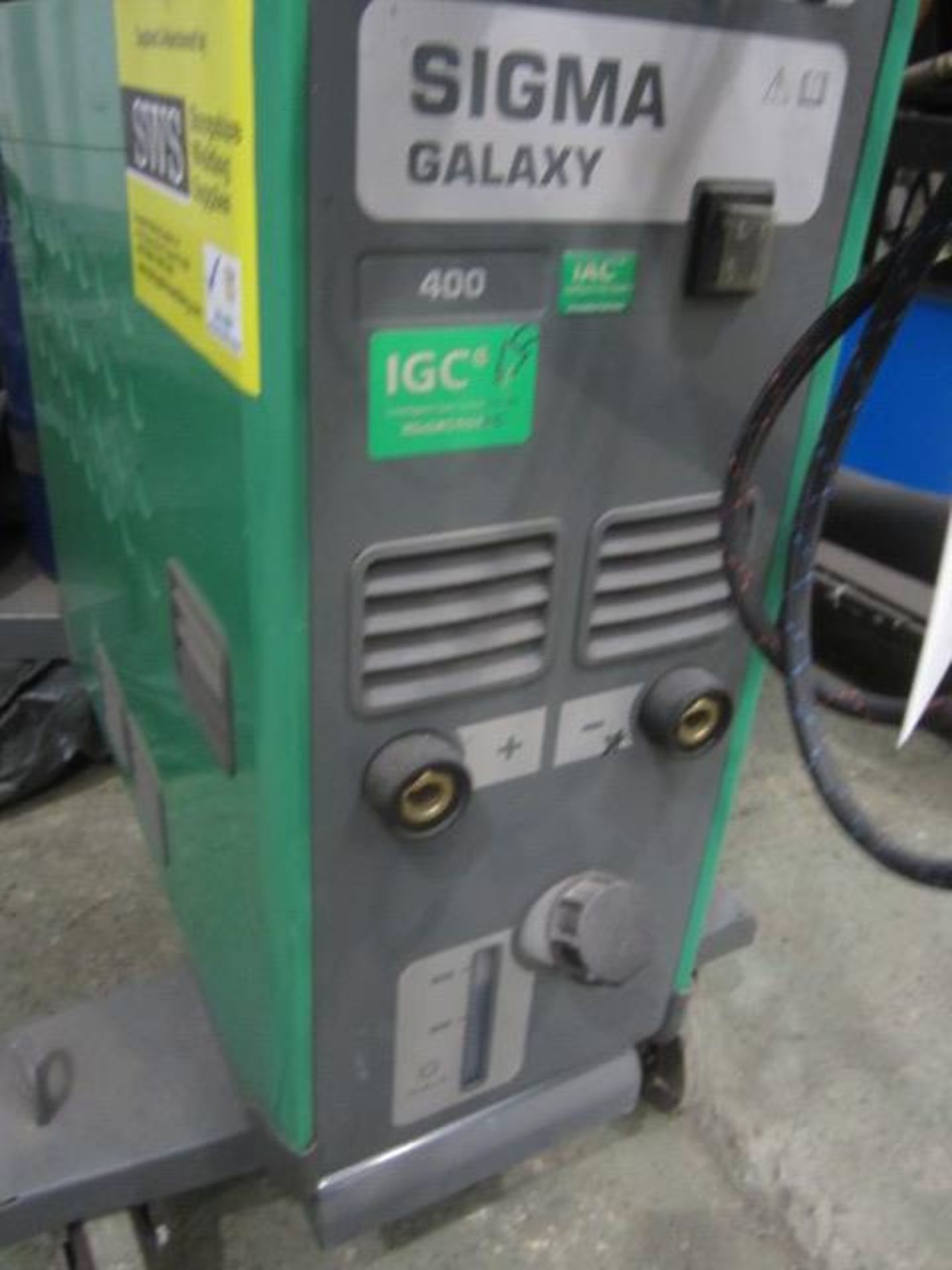 Migmatronic Sigma Galaxy 400 mig welder, serial no. 17070095 - excluding bottle - Image 5 of 6