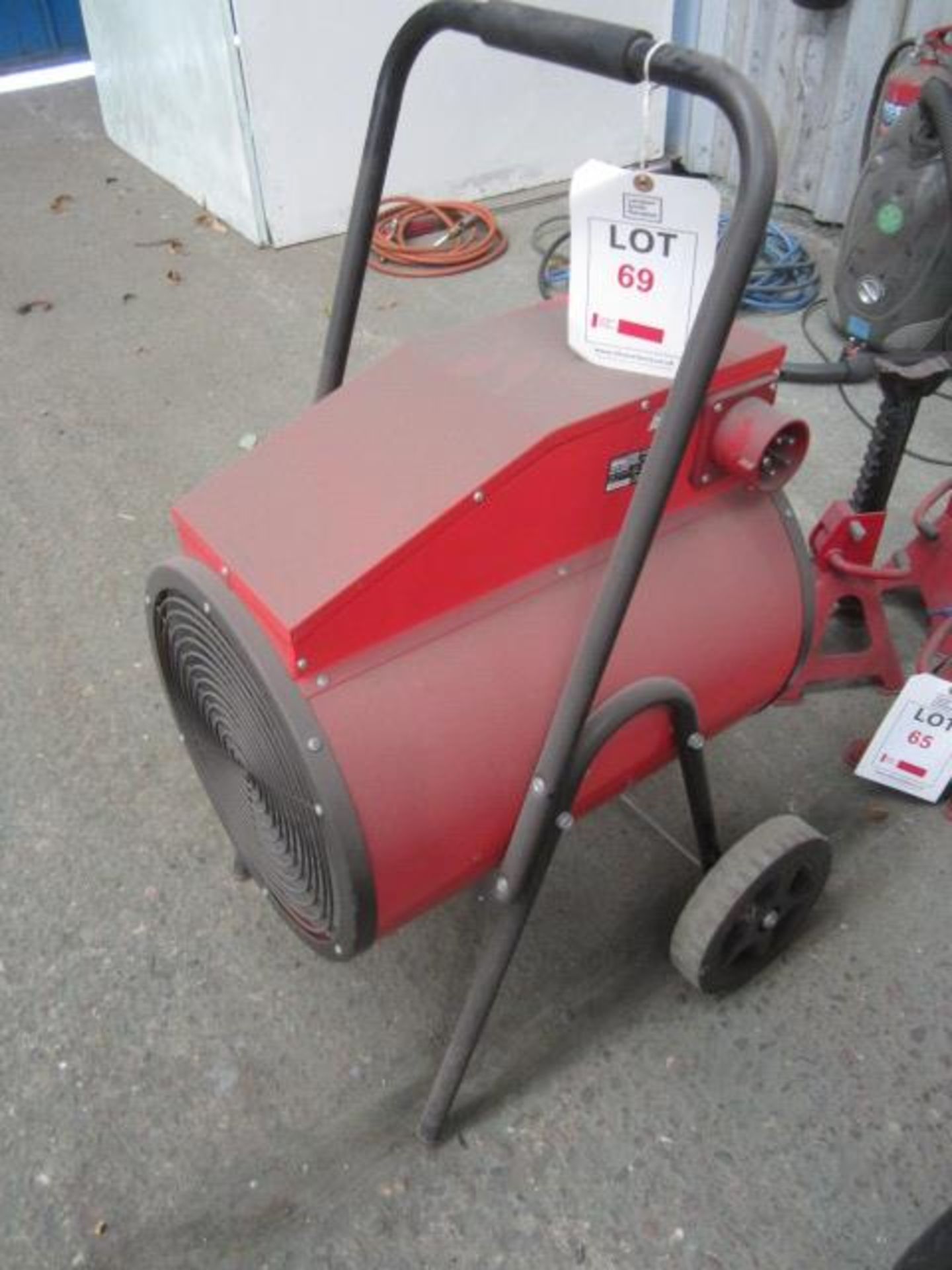 Sealey 15kw industrial fan heater