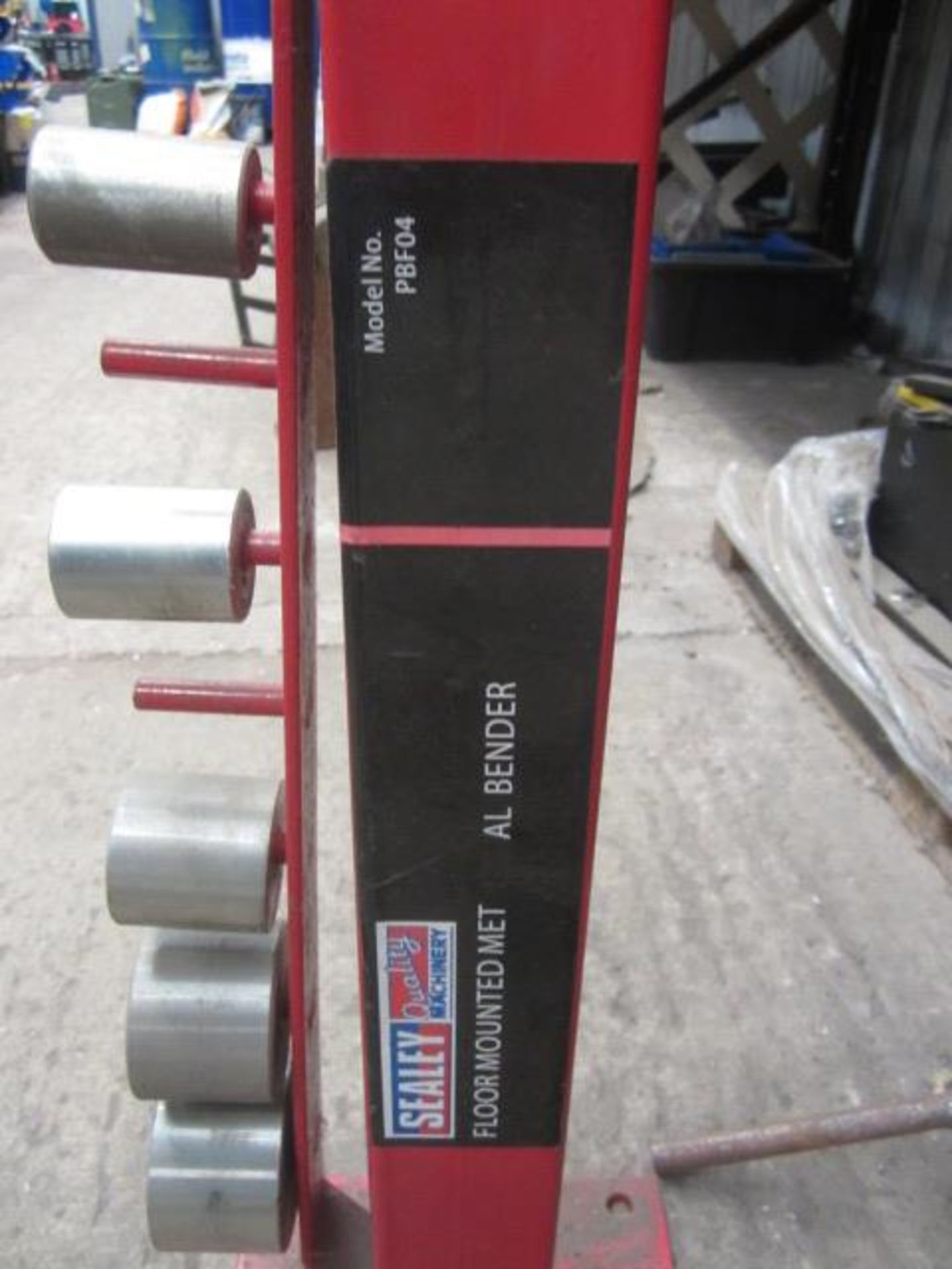 Sealey floor mounted metal bender, model PBF04 - Image 3 of 4