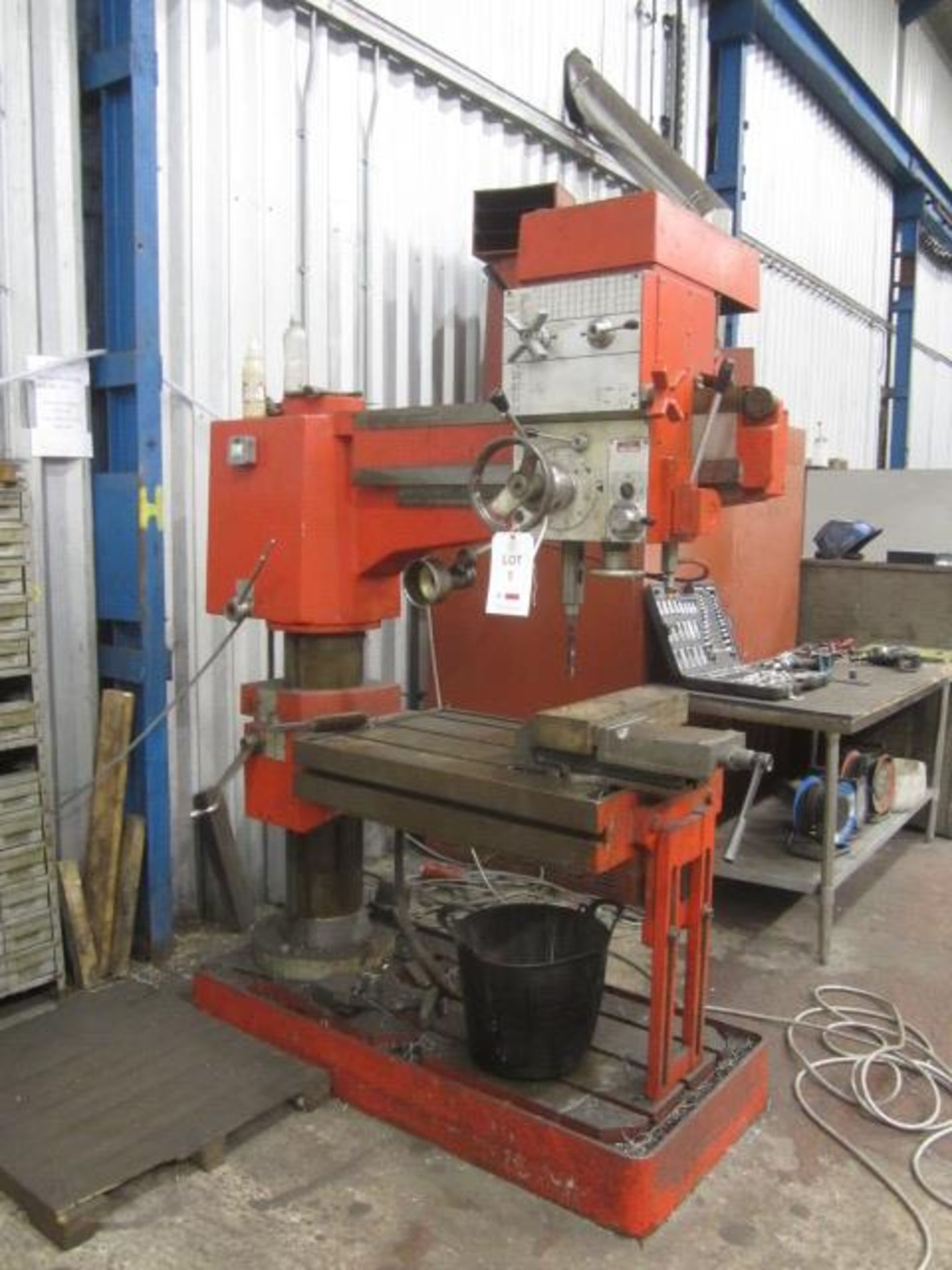 Smith Wilkinson Ltd manually operated X, Y, Z axis pillar drill, max rpm 2000, serial no. 82 8004, ,