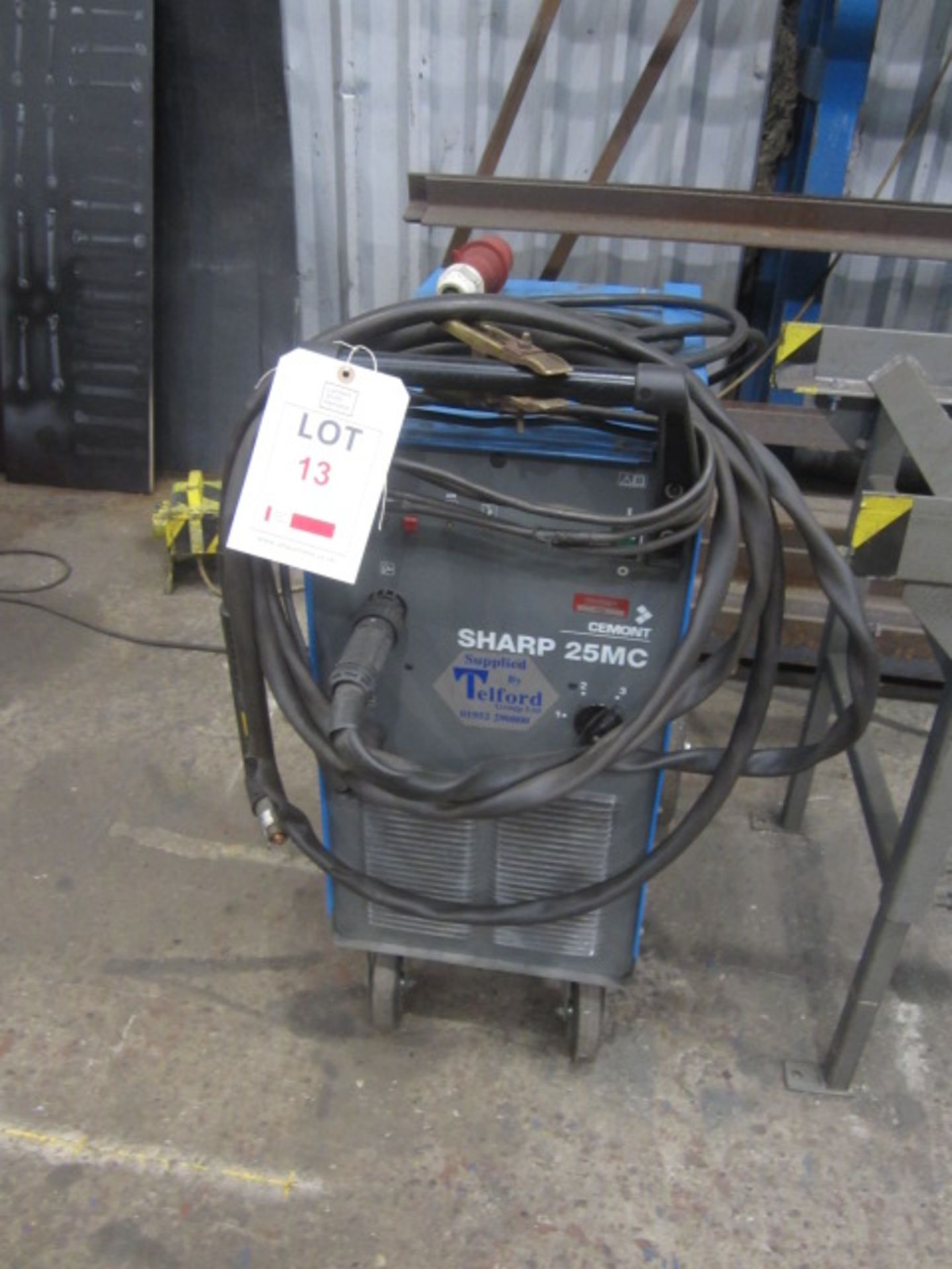 Cemont Sharpe 25MC WT plasma cutter set, serial no. 214-4772678