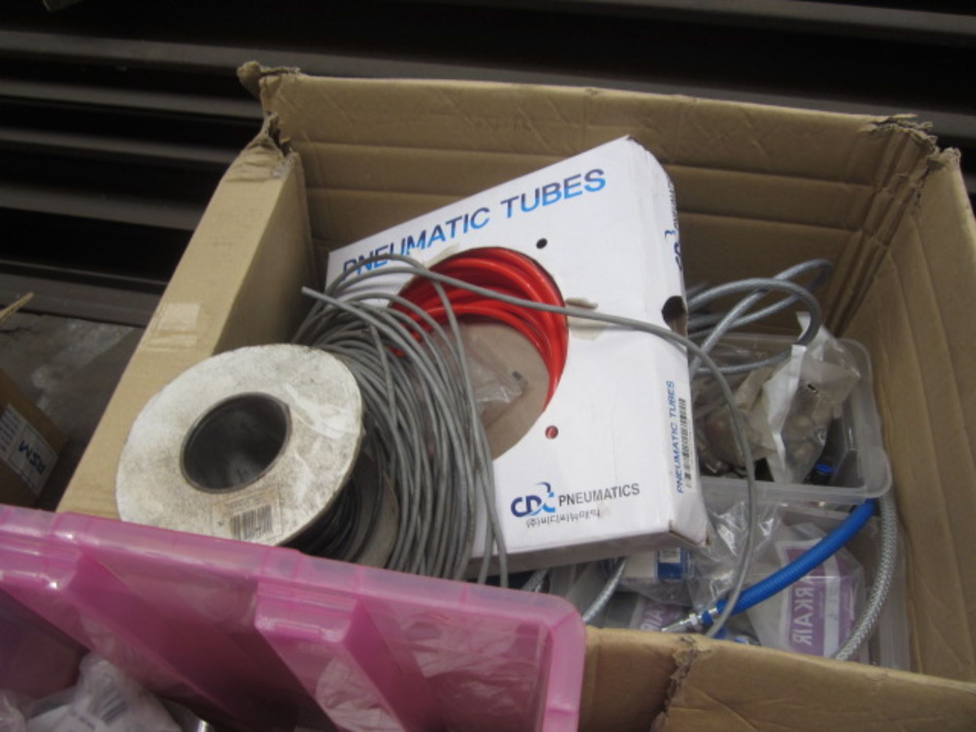 Miscellaneous lot including screws, tubing, cable glands, steel profiles etc., as lotted - please - Image 3 of 11