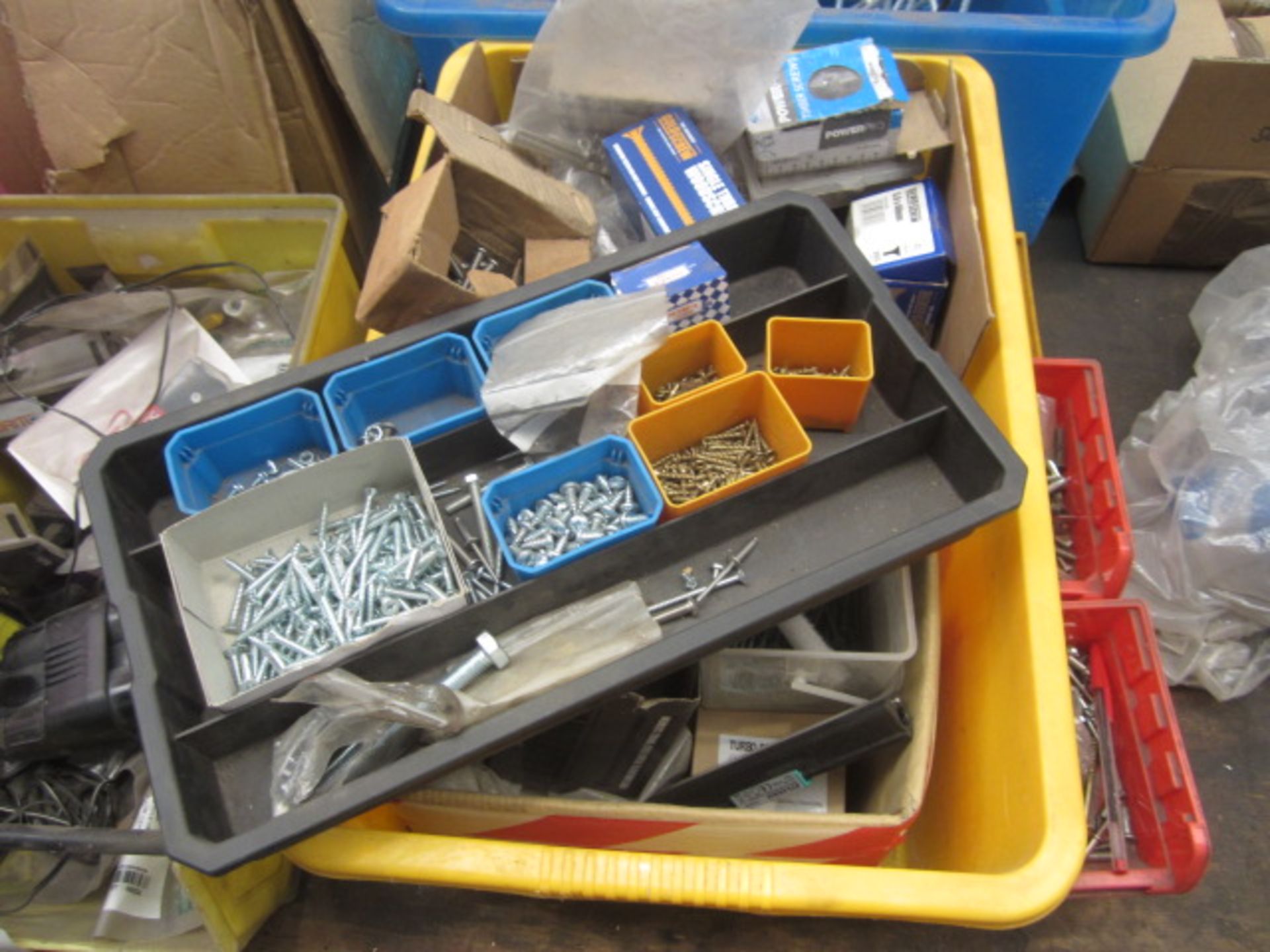 Miscellaneous lot including screws, tubing, cable glands, steel profiles etc., as lotted - please - Image 6 of 11