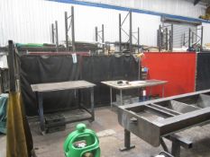 Seven welding screens