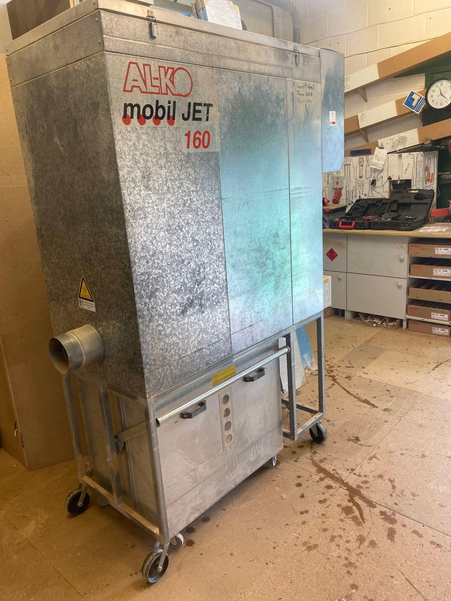AL-KO Kobel mobil JGT160 dust extraction system