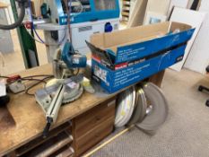 Makita LS0714 mitre/chop saw complete with Makita mitre saw stand