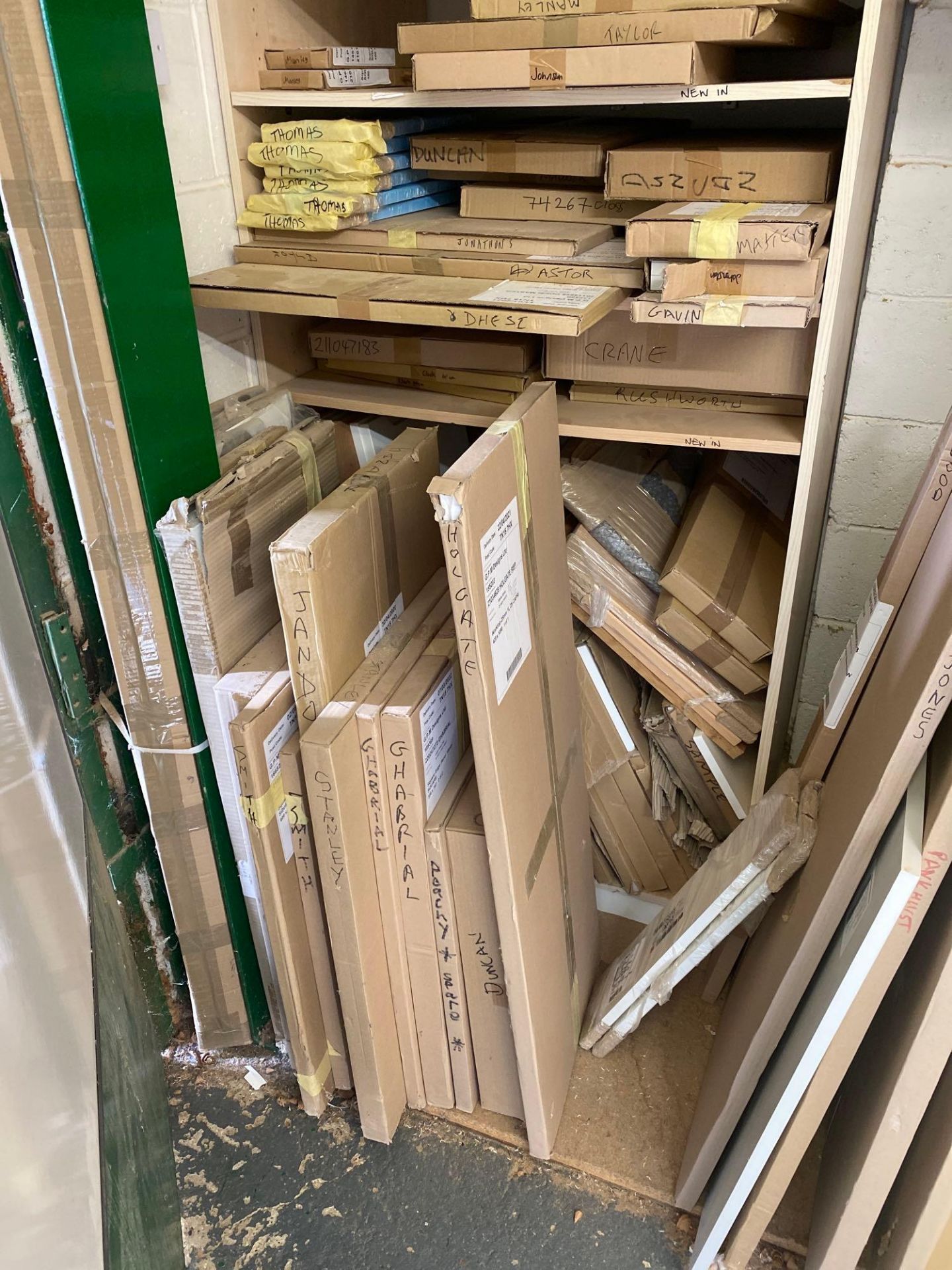 Quantity of various melamine chipboard, various size and - Image 2 of 6