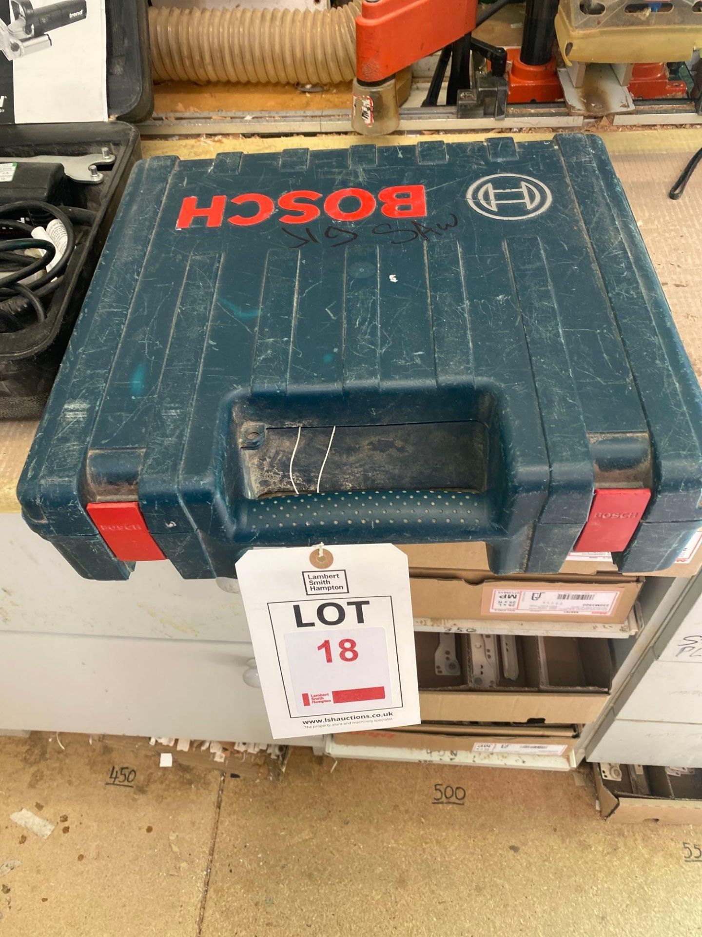 Bosch GST 150 BCE professional jigsaw 240v complete with carry case - Image 3 of 4