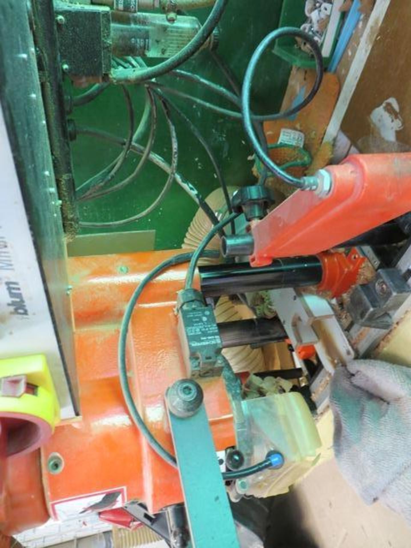 Blum pneumatic mini press 35mm hinge hole drilling machine - Bild 3 aus 7