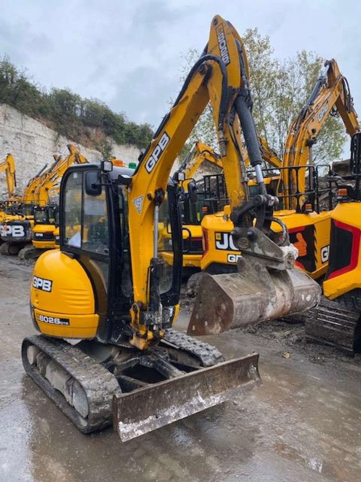 JCB 8026 3T 3 ton excavator (E29)(2020) - Image 2 of 13