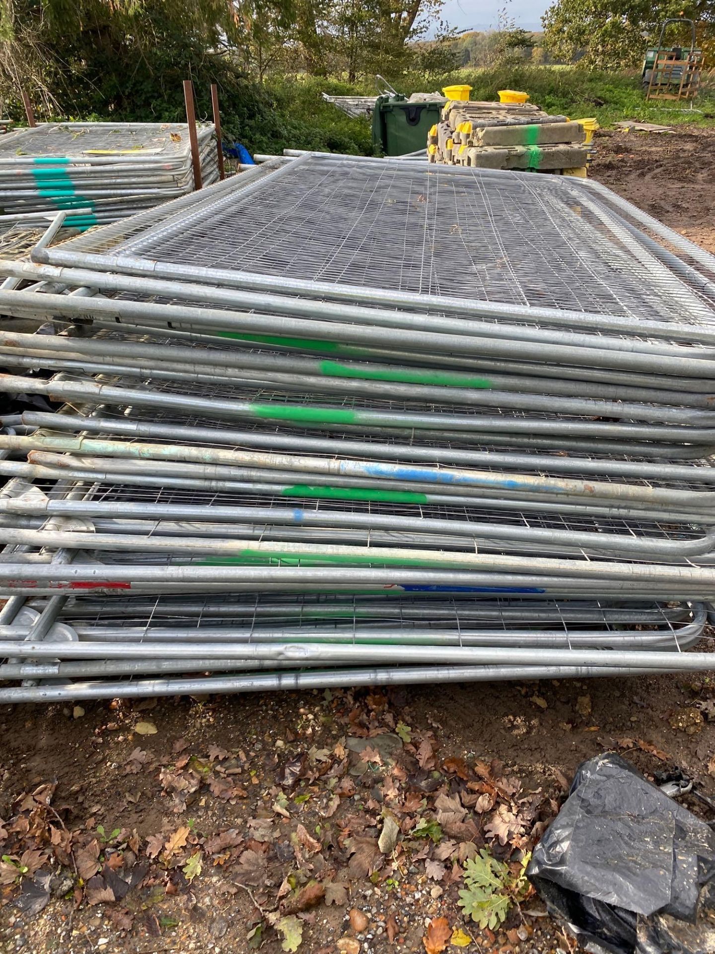 Large quantity of Heras Fencing - Image 3 of 11