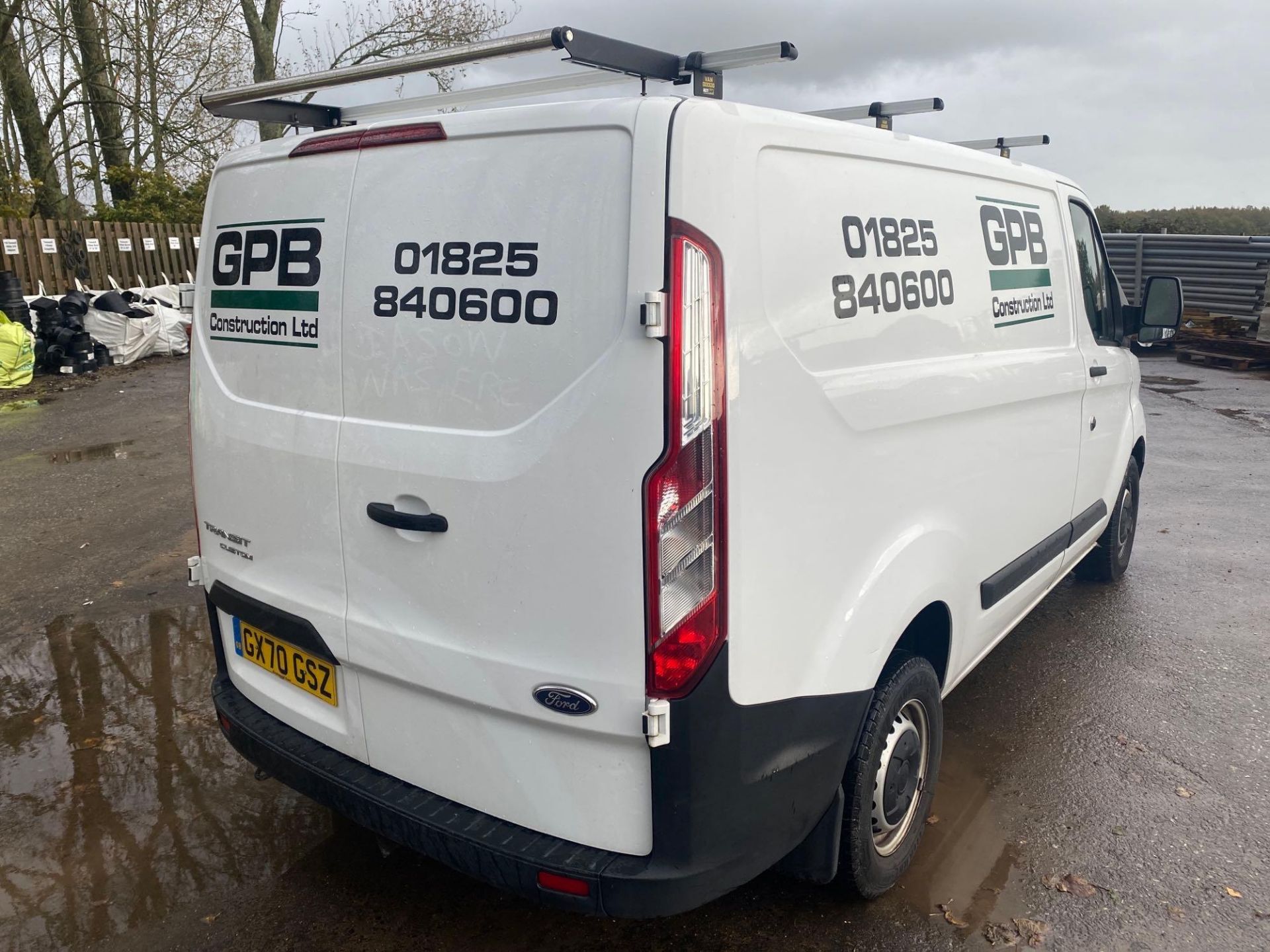 FORD TRANSIT CUSTOM 280 L1 DIESEL FWD - 2.0 ECOBLUE 105PS LOW ROOF LEADER VAN, DOR 29/09/2020 - Image 5 of 11