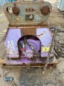 Pro Dem PHC150 excavator whacker plate date of manufacture 2015