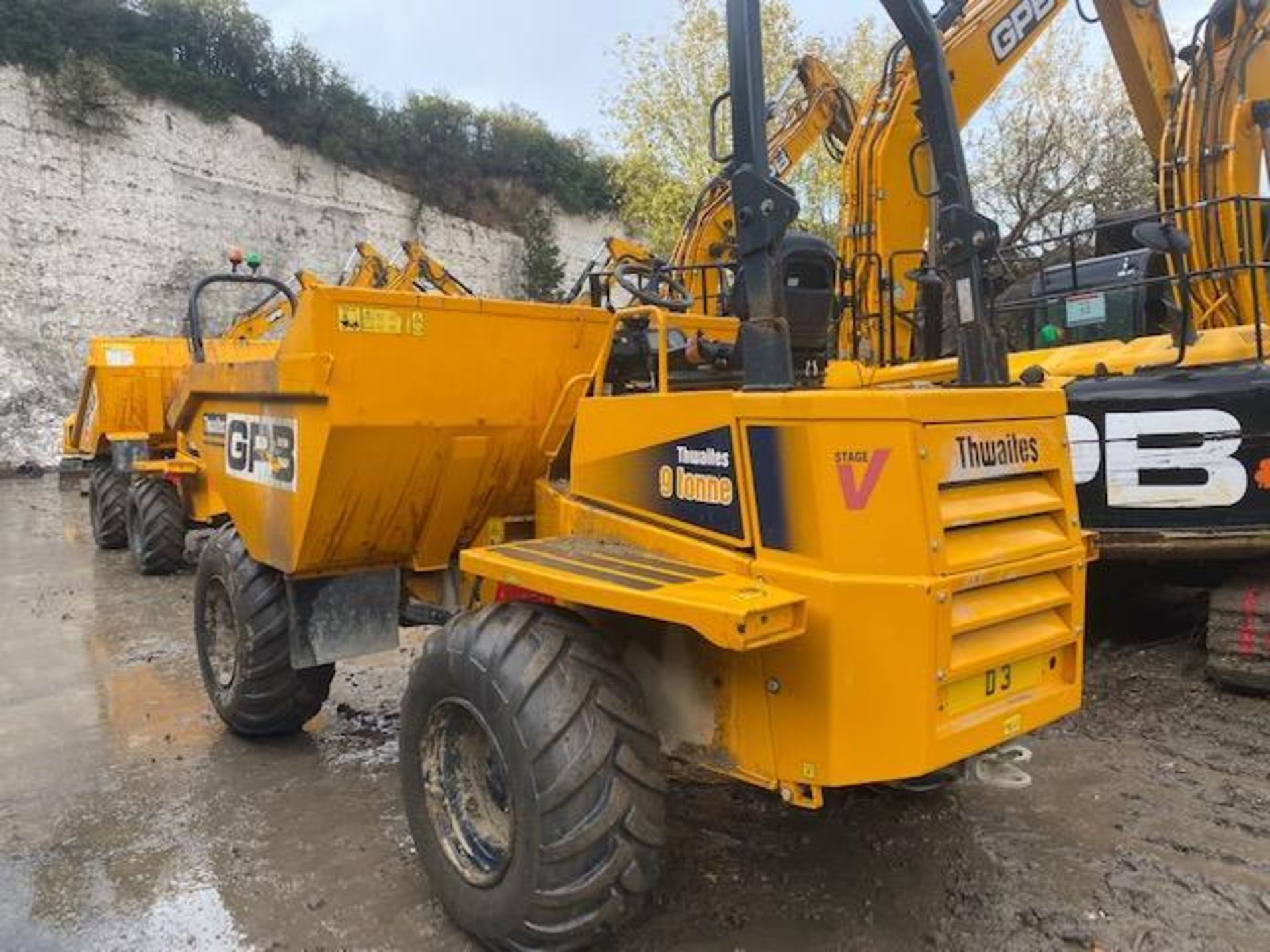 Thwaites 9Ton Dumper - E9096 (D3) model 9T FT MACH2290X (2019) - Image 10 of 11